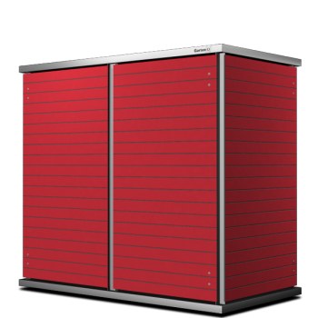 Armoire de jardin carmine red